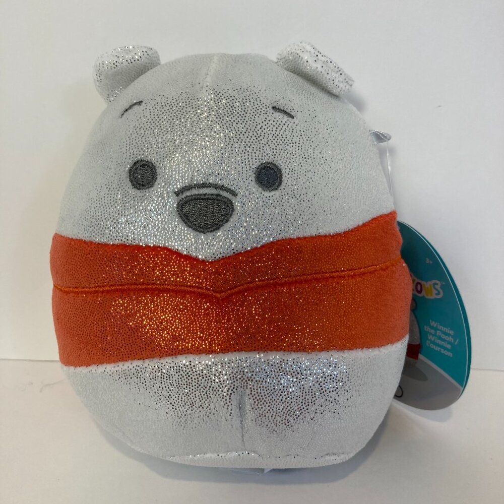 Squishmallow Kellytoy Plush Disney 100 Anniversary Winnie the Pooh 5" New w/Tag